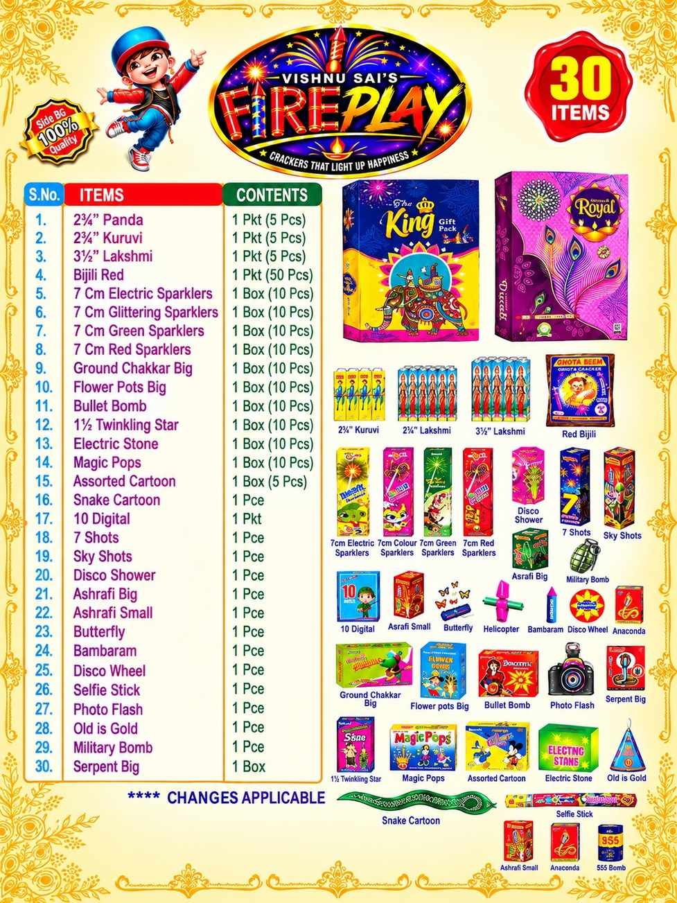 30 Items