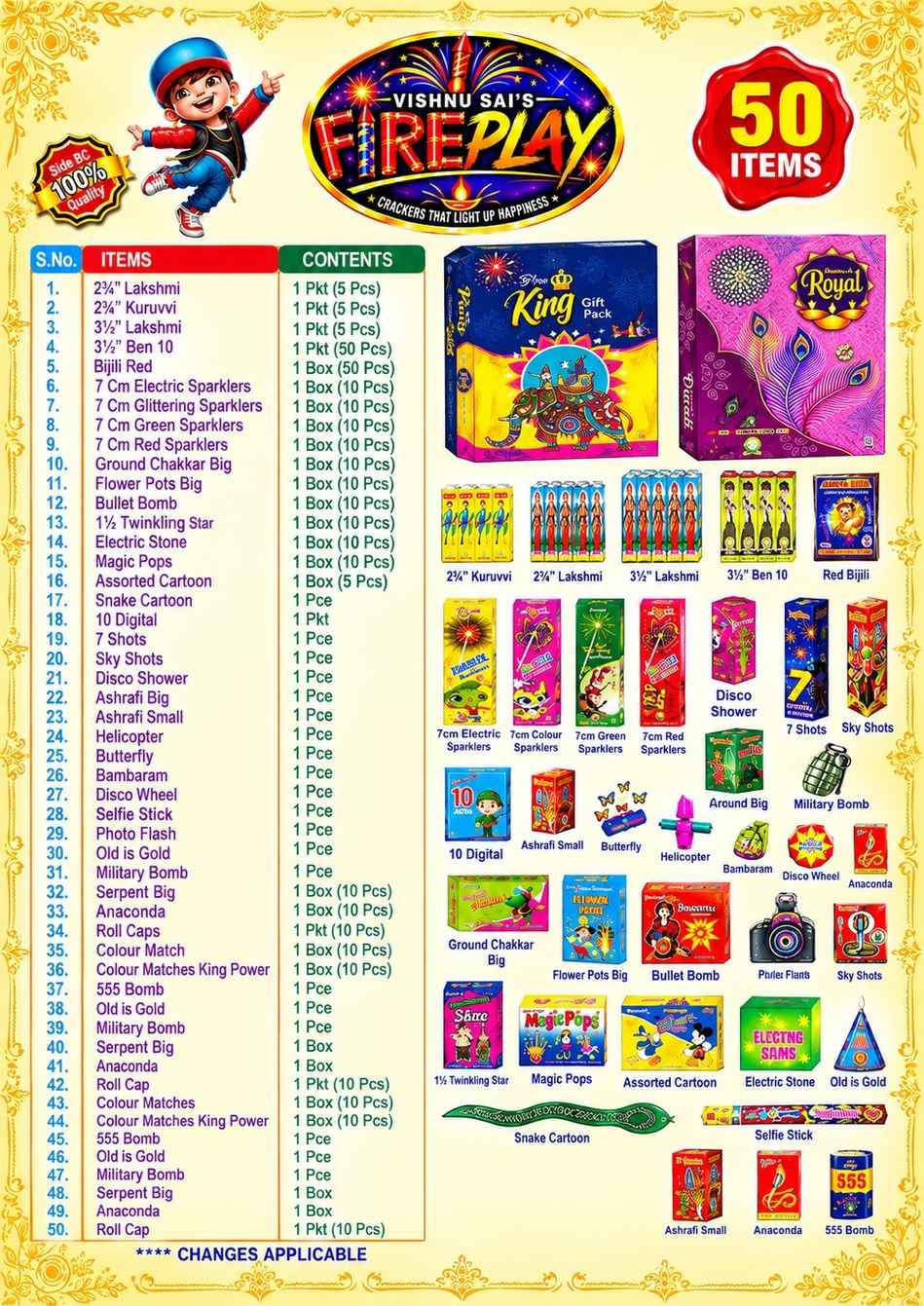 50 Items
