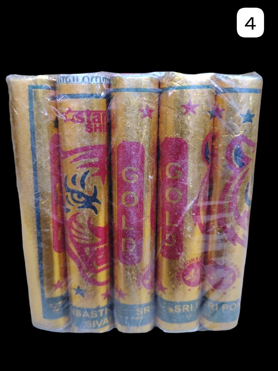 4" Lakshmi Gold