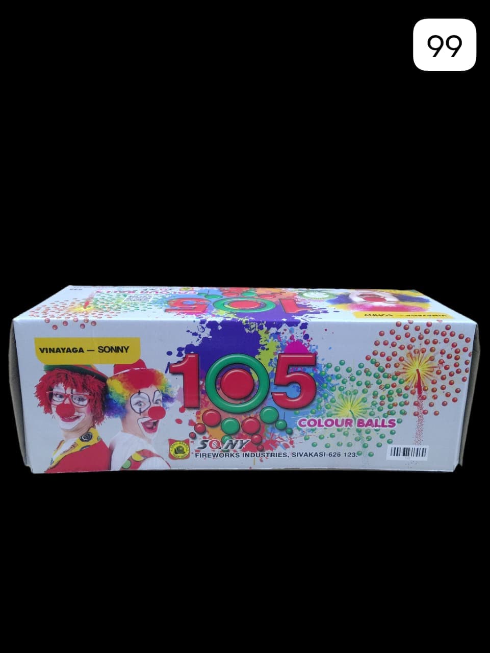 Sonny 105 Colour Balls